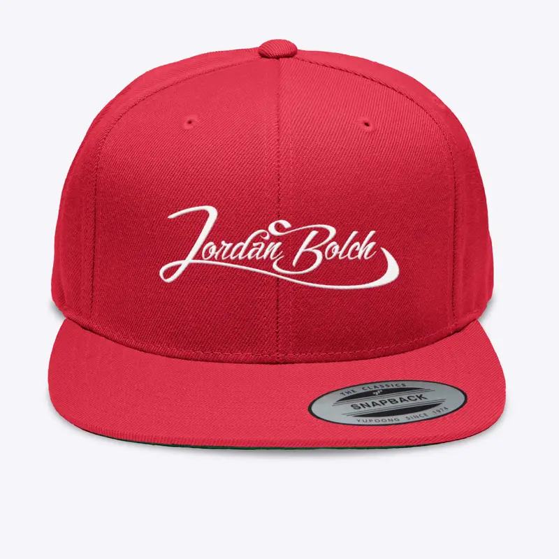 JB Signed Hat Red